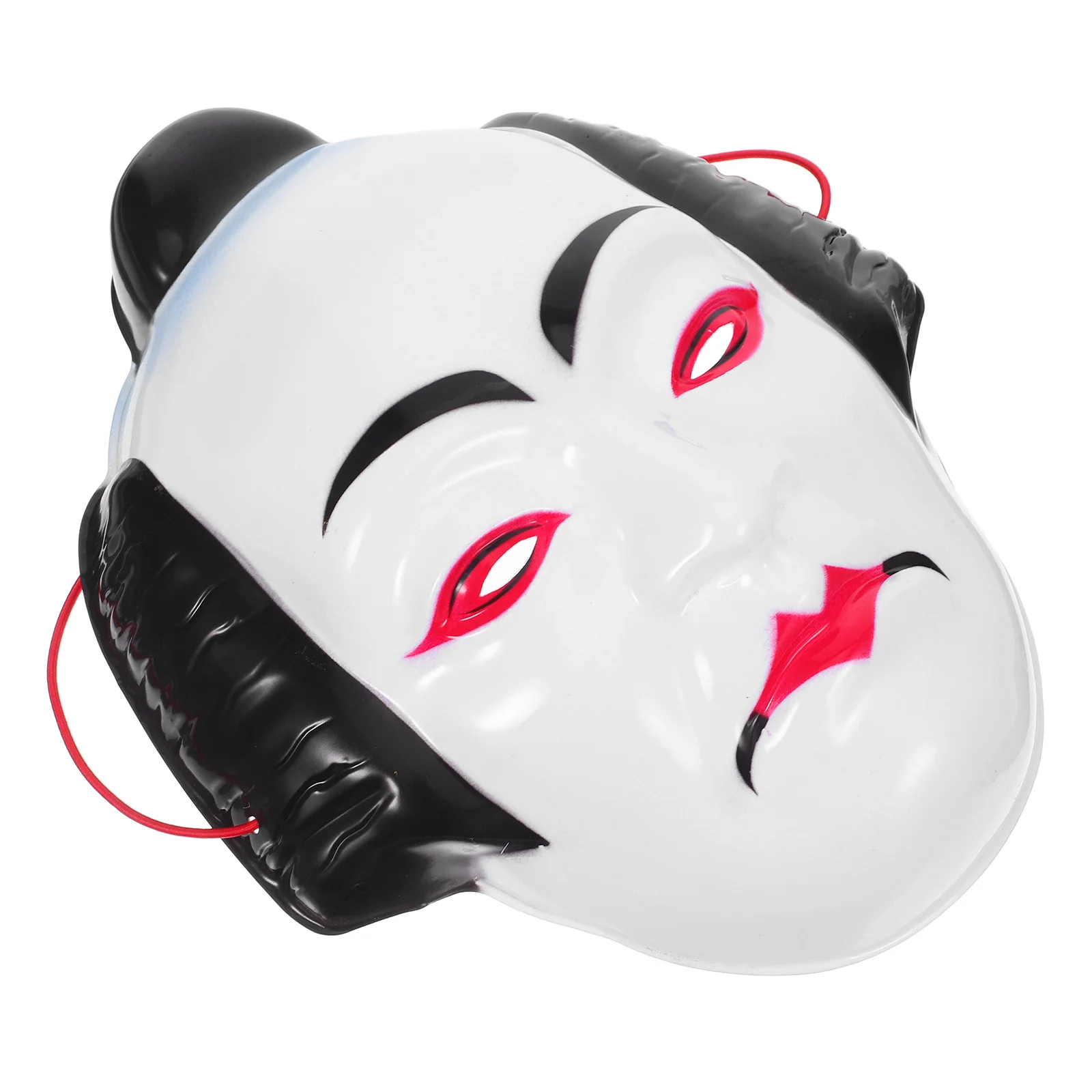

Japanese Kabuki Mask Traditional Samurai Full Face Art Design Unisex For Cosplay Festival Performance Warrior