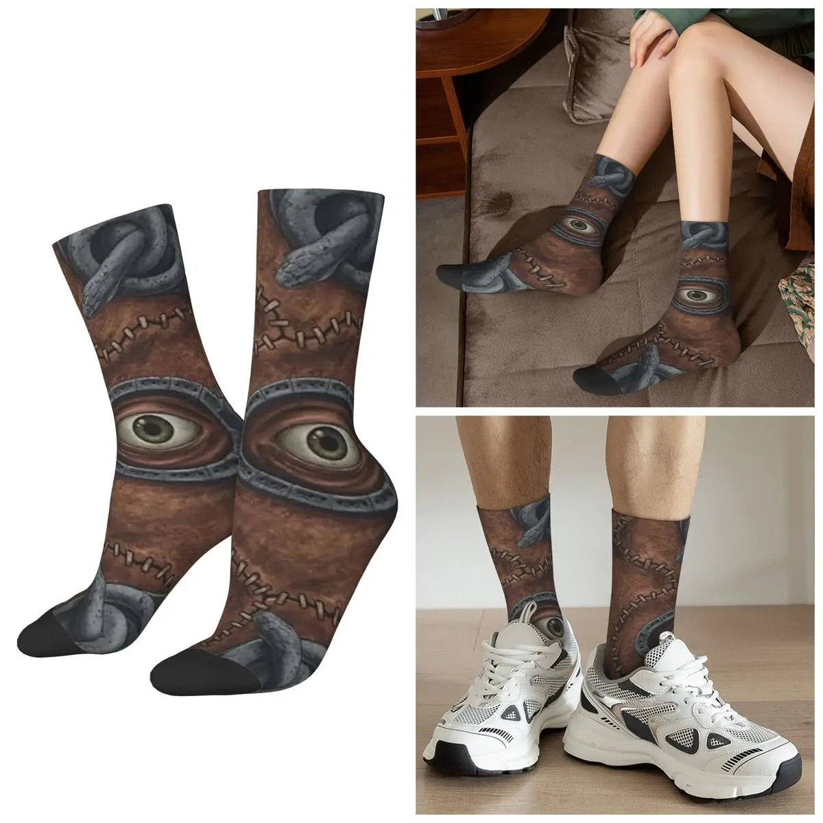 All Seasons Hocus The Spell Book Pocus Horror Tv Movie Socks Harajuku Sport Middle Tube Socks Fashion Stockings for Men Women