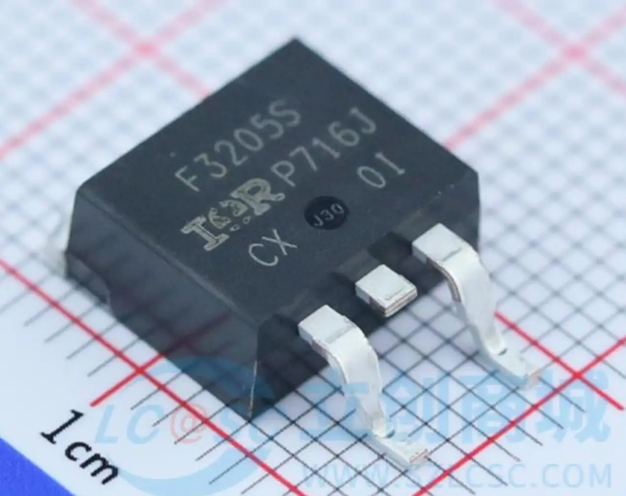 15 peças irf3205strlpbf irf3205s f3205s to263 100% novo chipset original ic componente eletrônico smd