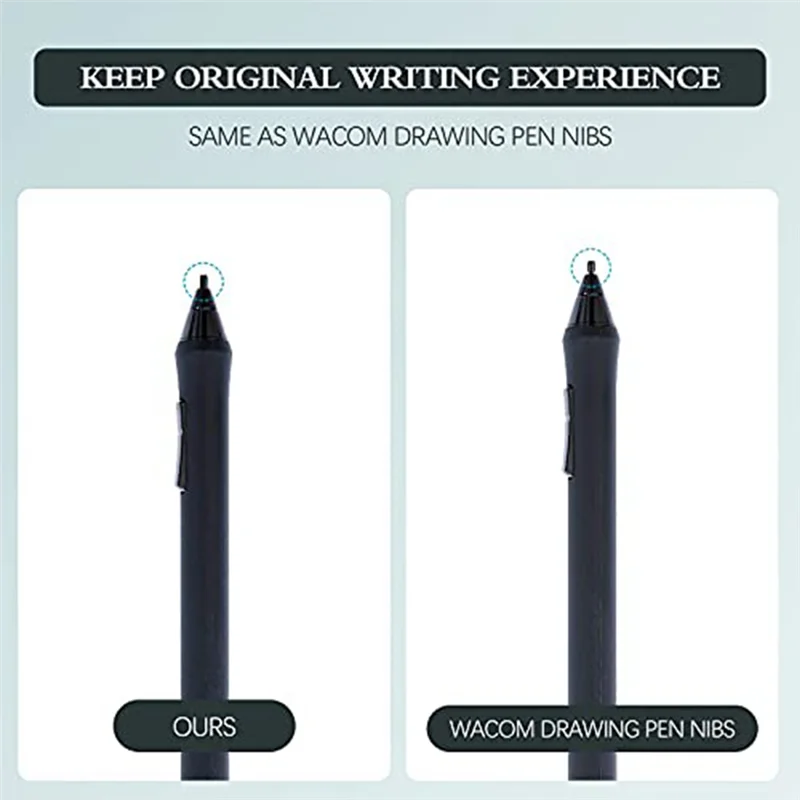 

20PCS Replacement Spare Parts Standard Pen Nibs Black Refill Pen Nibs Compatible With Bamboo CTL471 CTL671 CTL672 CTH480