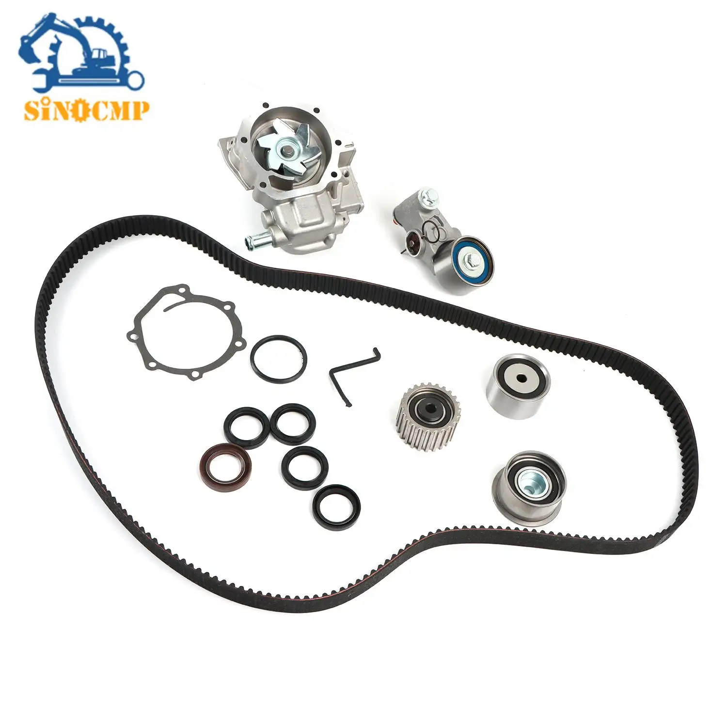 

1Set Engine Timing Belt Water Pump Kit TKF-006 TCK304 TCKWP304A For 2.5L 2006-2012 Subaru Forester Impreza EJ253 Engine