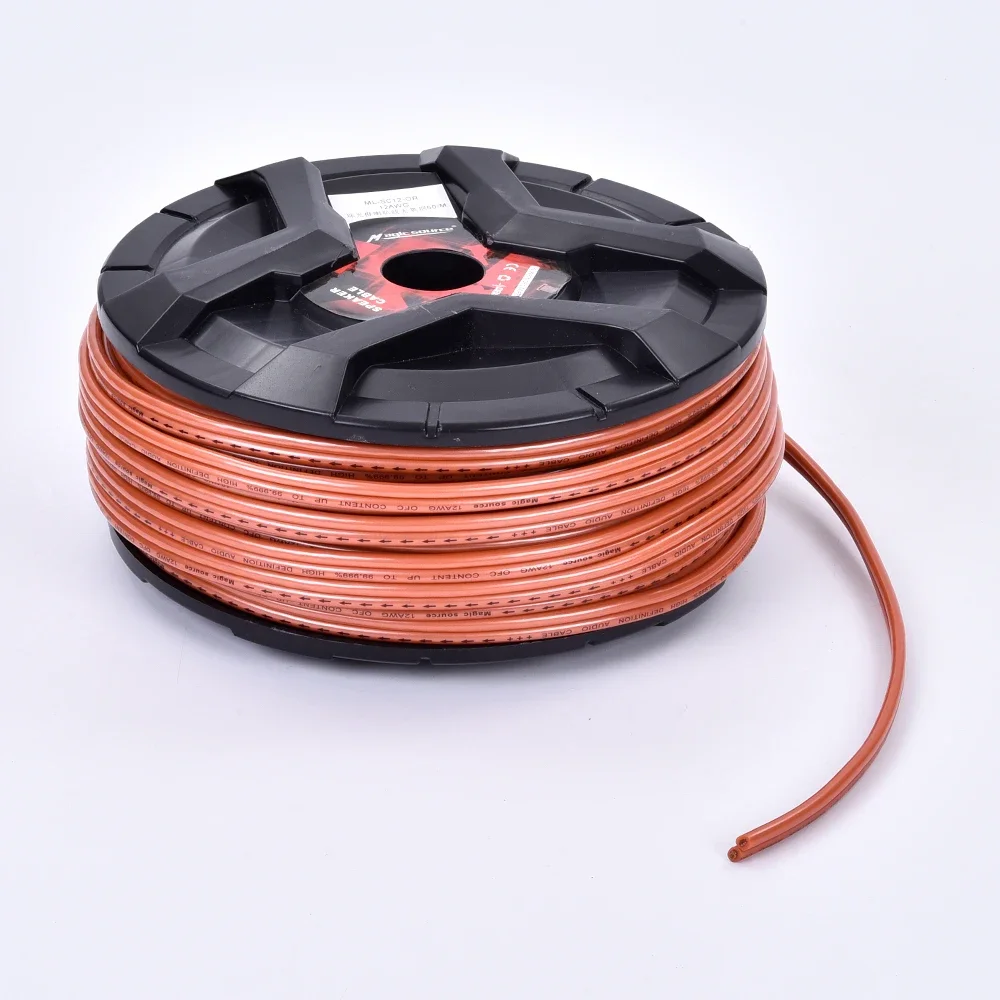 Cavo per altoparlante Stereo OFC 16 AWG 328 piedi/100M per auto o Home Theater