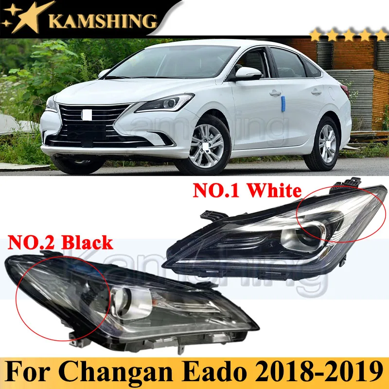 

Передний бампер Kamshing, головной фонарь для Changan Eado 2018-2019, фара, передний указатель поворота