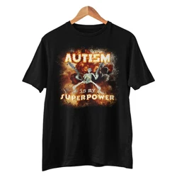 Autismo superpotencia divertido esqueleto camiseta esqueleto Meme imparamente específico camisa regalos ofensivos camisas camisetas malvadas