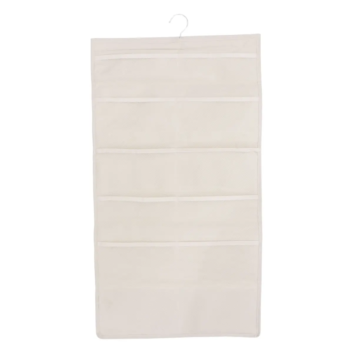 

Hanging Wall ganizer Beige Fabric Double Sided Bedside Storage for Bedroom Door Hanging Bag for Sock Wall Sock Bag