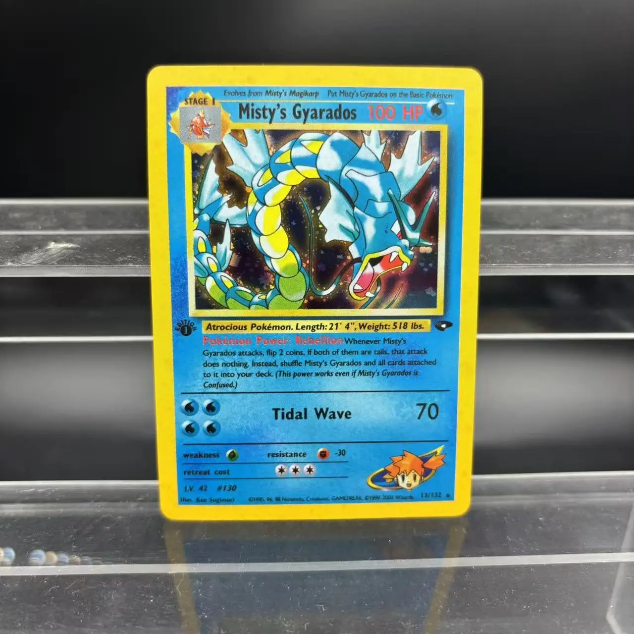 11 stks/set Ptcg Generatie 1 Gyarados Raichu Zapdos Ninetales Engels Flash Card Diy Zelf Gemaakt Anime Collection Card