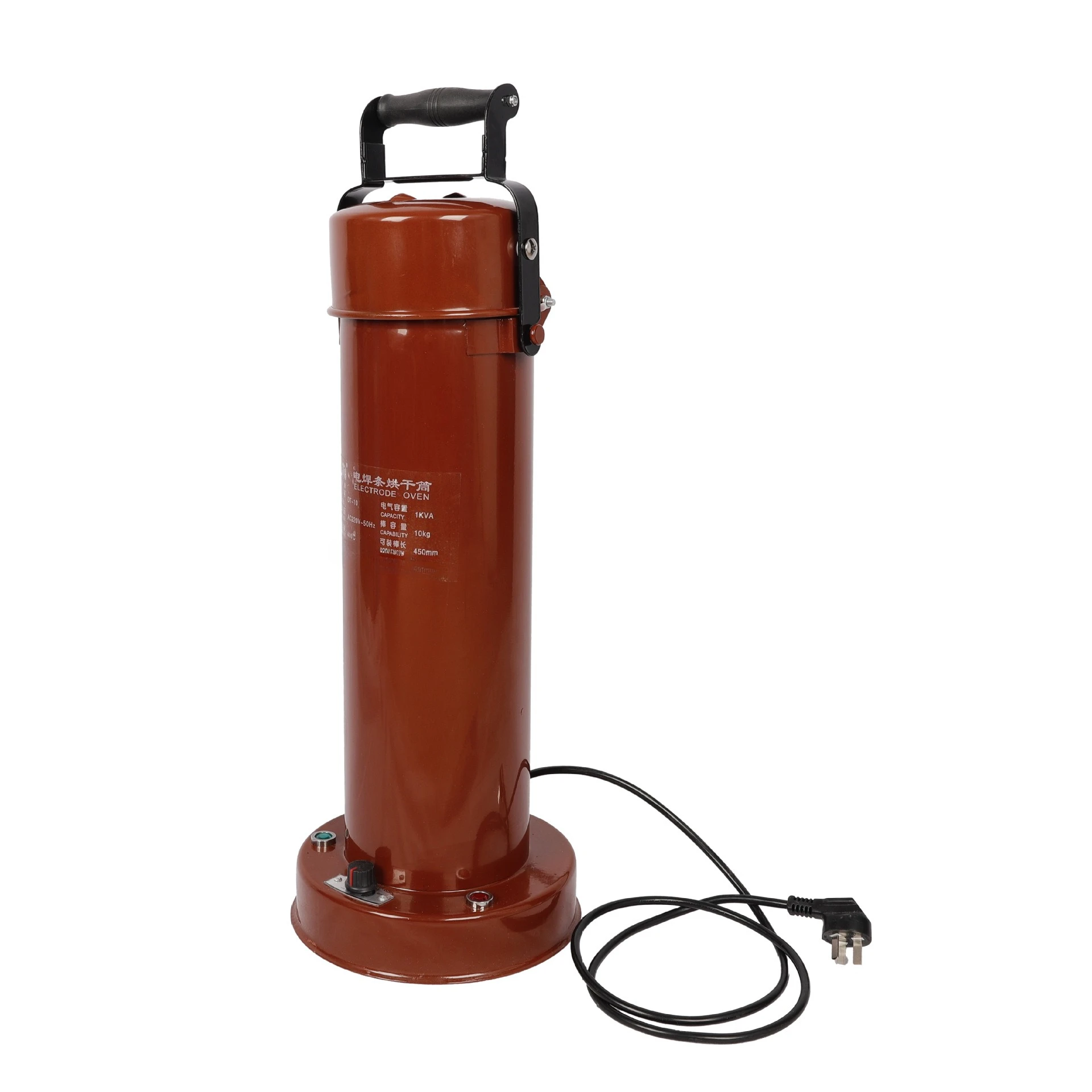 Electrode insulation drying barrel, 10KG electrode capacity DT-10, temperature regulation 50-400 ℃ 220V voltage