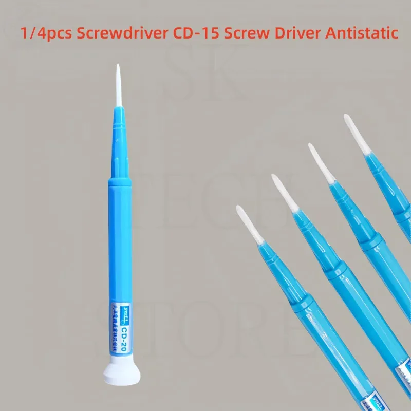 1/4PCS Plastic Driver Screwdriver Electrical Tester Pen Frequency Hand Tools Plastic Anti-static Screwdriver Bolt Driver