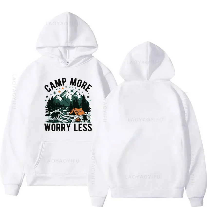 

Hot Sale BORN TO CAMP Theme Men's Hoodies Autumn Clothing Sweatshirts Hoody Y2k Hoodie New & Essentials Hooded Shirt Pullovers