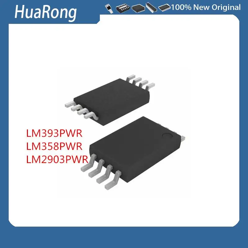 10Pcs/Lot  LM393PWR  LM358PWR LM2903PWR L2903   TSSOP8