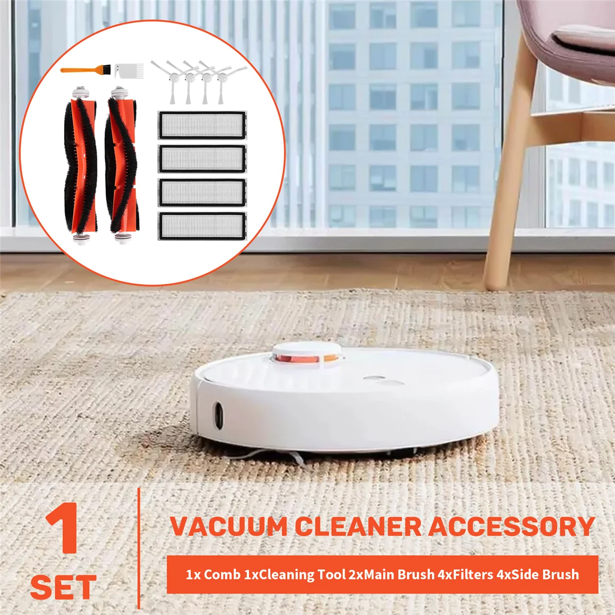 Abnh 12PCS Mi Robot… - image