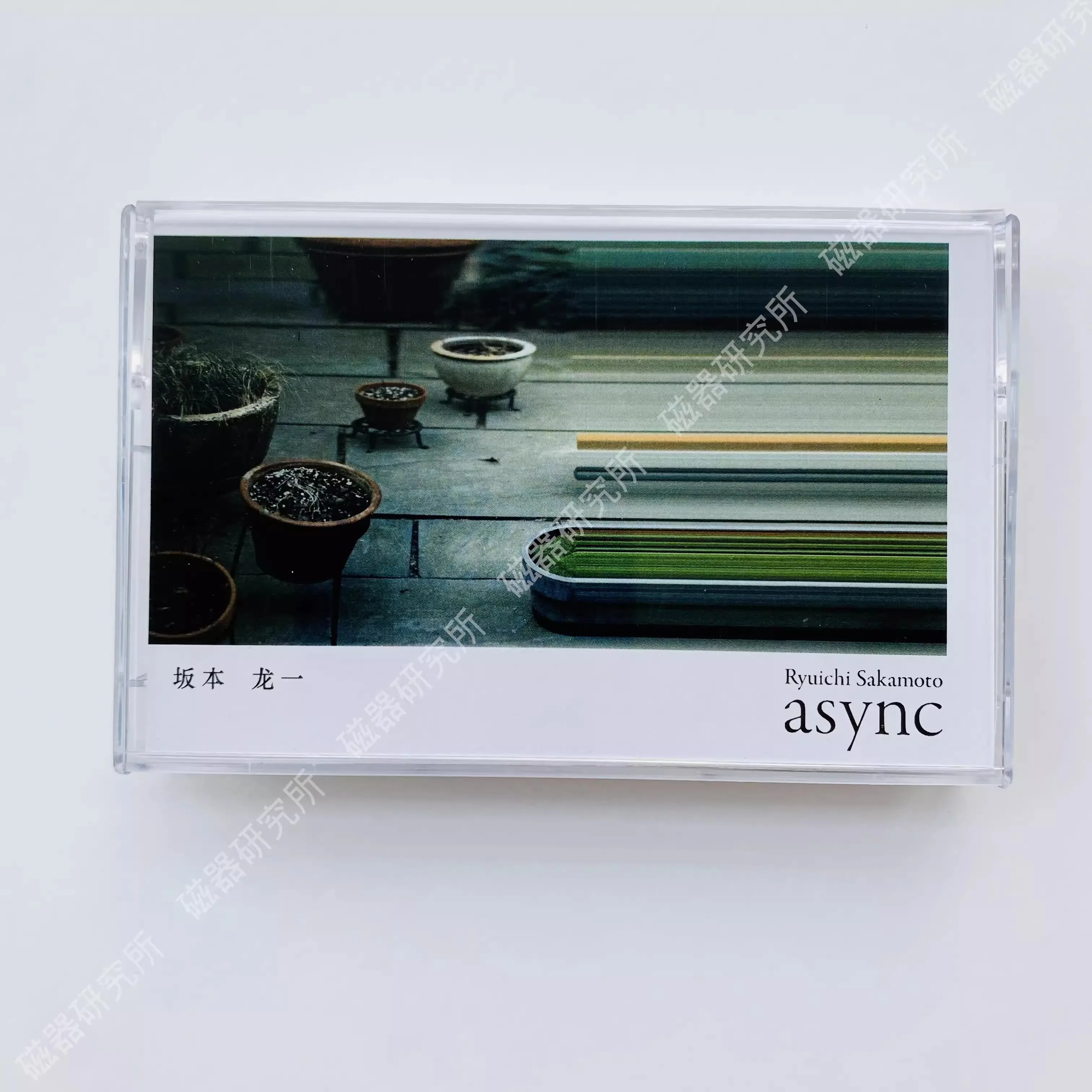 New Ryuichi Sakamoto Music Tape async Album Cosplay Soundtracks Box Cassettes Car Walkman Tape Party Music Collection Prop Gift