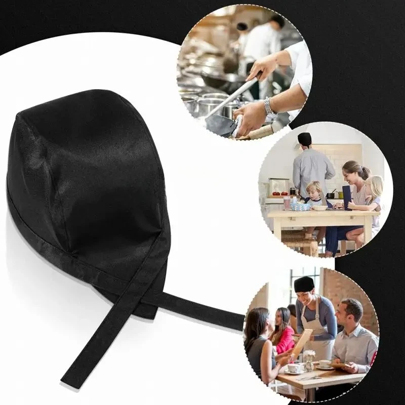 Chapeau de chef unisexe, chapeau de Pirate, Service de restauration, chapeaux de serveur, hôtel, Restaurant, cantine, boulangerie, cuisine, travail, casquette de cuisine