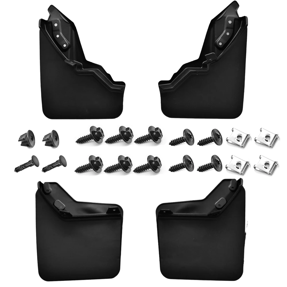 

Комплект из 4 брызговиков для пикапов Toyota Tacoma 2024-2026 (модели SR, SR5, TRD Sport, Limited)