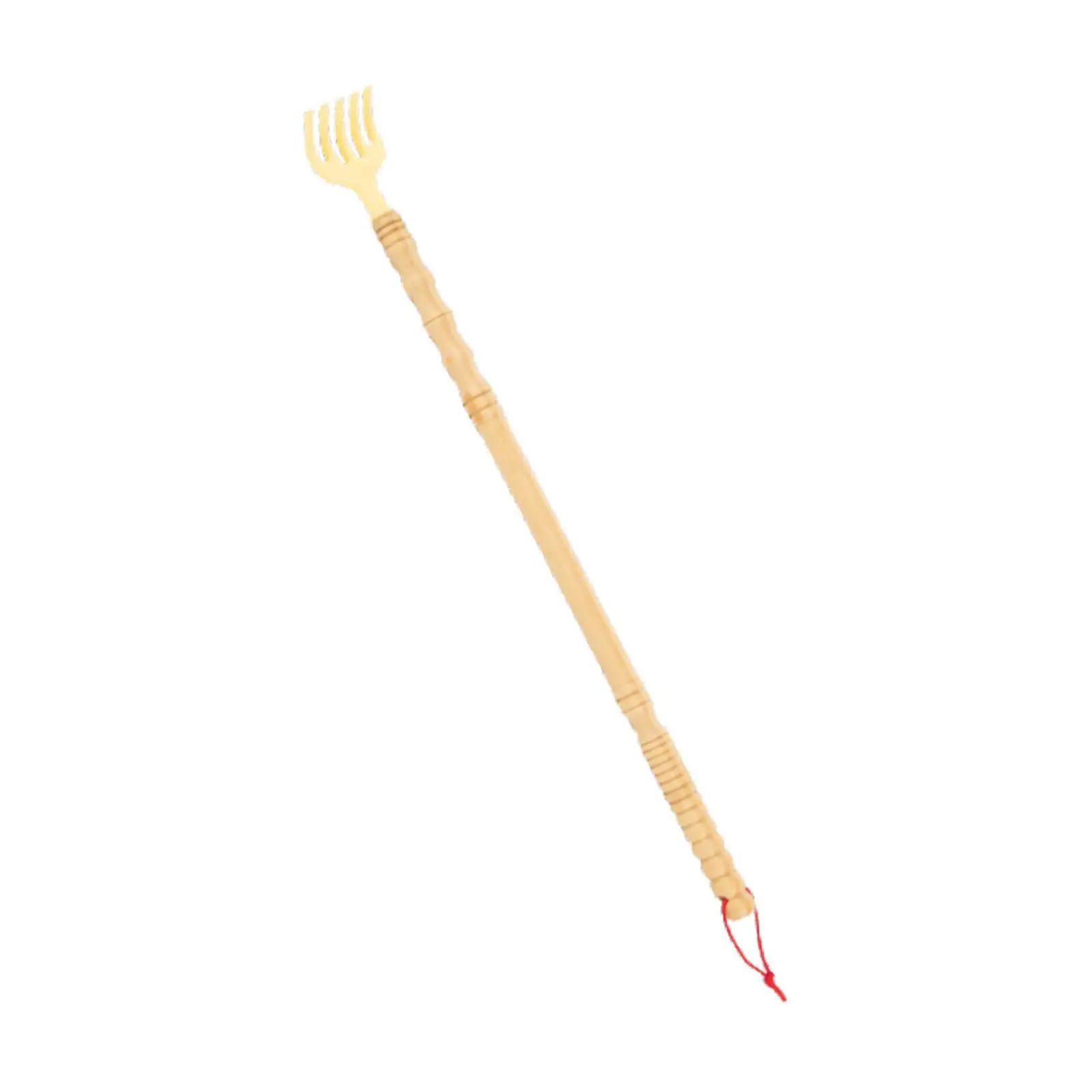 Portable Wooden Back Scratcher Long Reach Body Massager Stick for Men Women Self Back Scratching