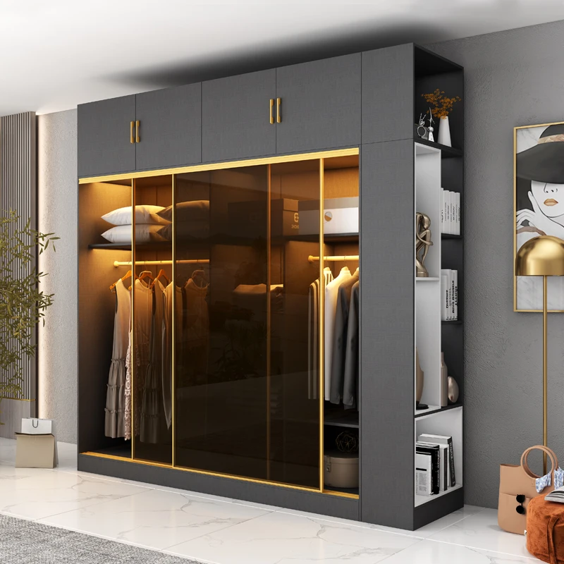 

Open Cabinets Dresses Wardrobes Cheap Bedrooms Wood Furniture For Room Storage Organizer Closet Wardrobe Clothes Cabinet Locker