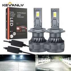 KEVANLY H1 LED h4 Led headlight H11 LED Bulbs hb3 9005 hb4 9006 Car Lamp Headlamp Canbus Auto running lights DRL 12V 6000K White
