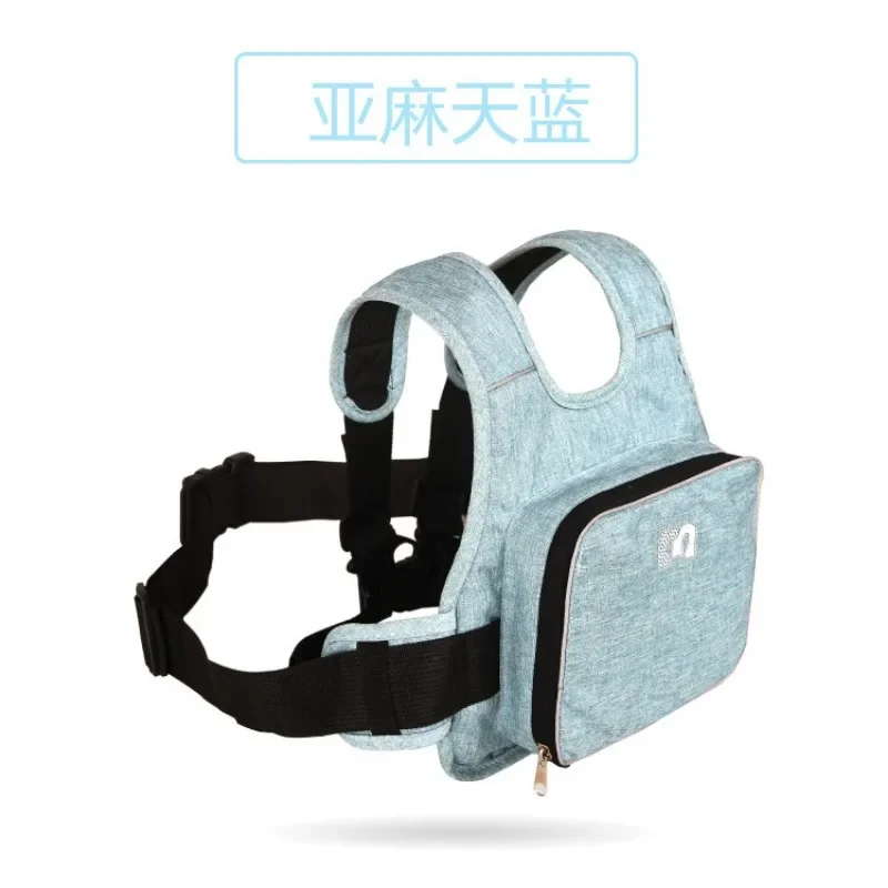 Universal Motorcycle Safety Belt for Kids with Storage Bag Rear Seat Grab Handle Strap Harness Adjustable Child Reflective Strip