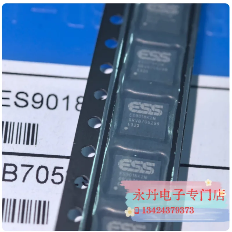 Brand new original imported genuine ES9018K2M in stock, with E new version, decoding chip for direct shooting