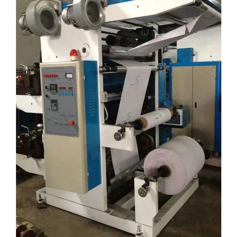 YG Customized Printing Machine for Non Woven Bag Auto Paper Bag Printing Machine Single Colour 2 Color Flexo Printing Machine