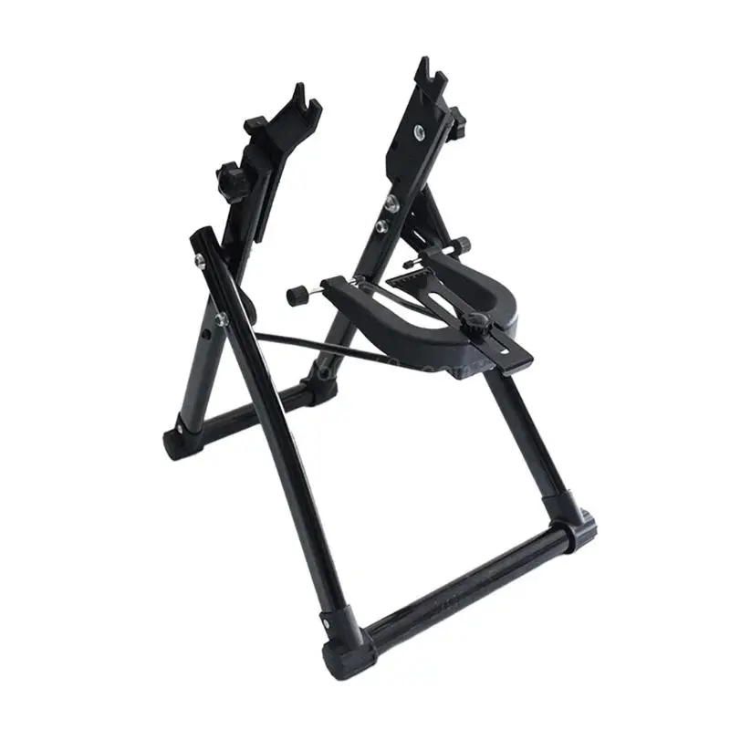 

Foldable Bike Wheel Truing Holder Stand Bike Assembly Stands Centering Bracket