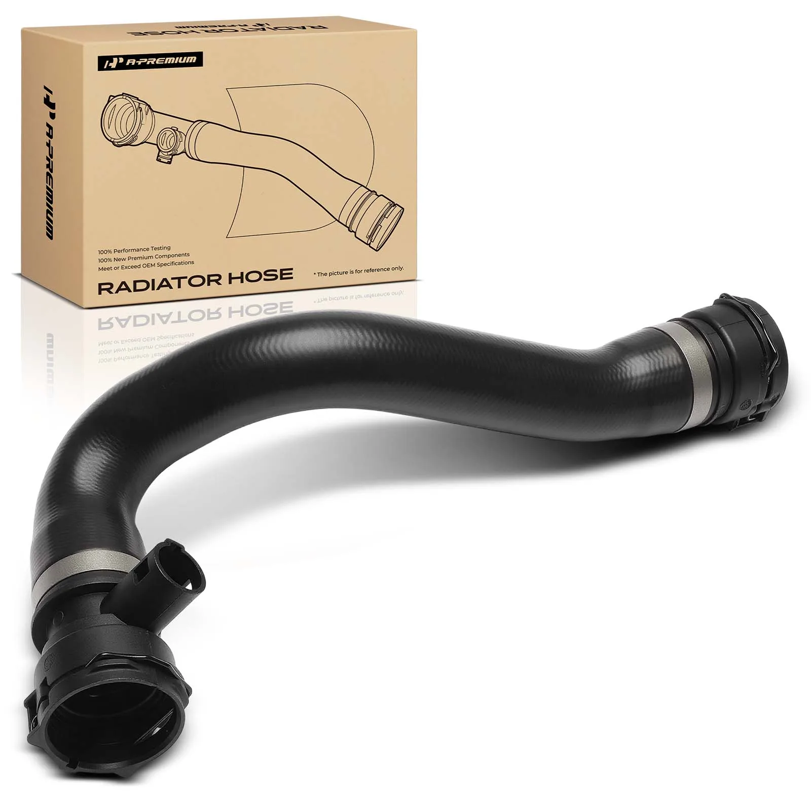 A-Premium Lower Radiator Coolant Hose for BMW 760i 2004-2006 760Li 2003-2008