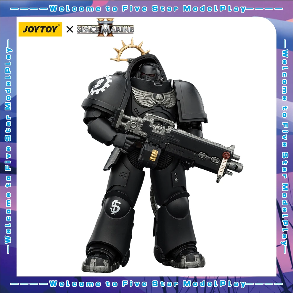 

【FS】JOYTOY Warhammer 40K Scale 1/18 Action Figures Game Edition Iron Hands Heavy Intercessor Model Toys Gifts