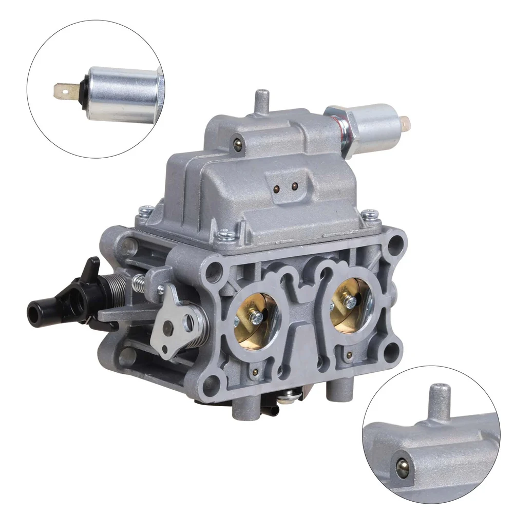 16100-Z0A-815 Replacement Ride-On Tractor Carburetor Optimizes Fuel-air Mixture Silver For Outdoor Lawn Maintenance