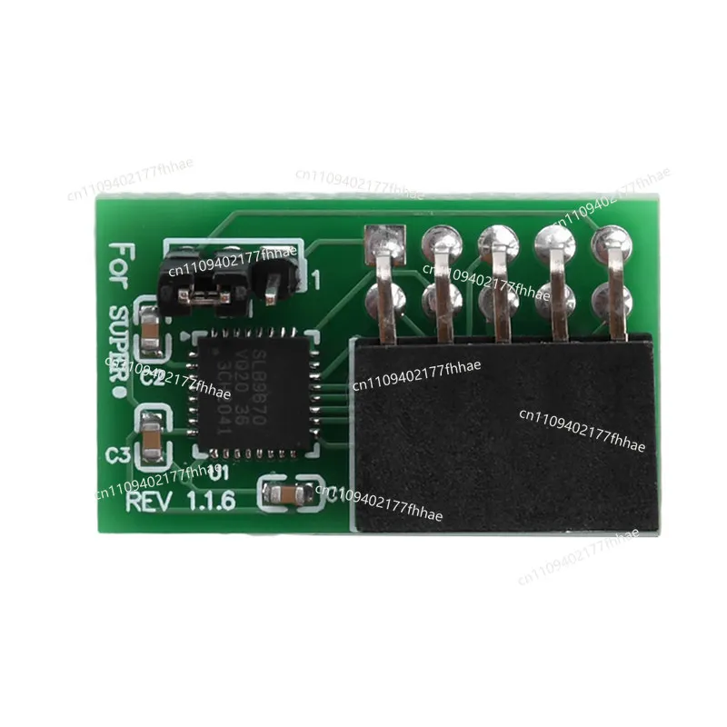 TPM 2.0 10PIN Security Module SPI 10 Pin for Ultra-Micro AOM-TPM-9670V-S