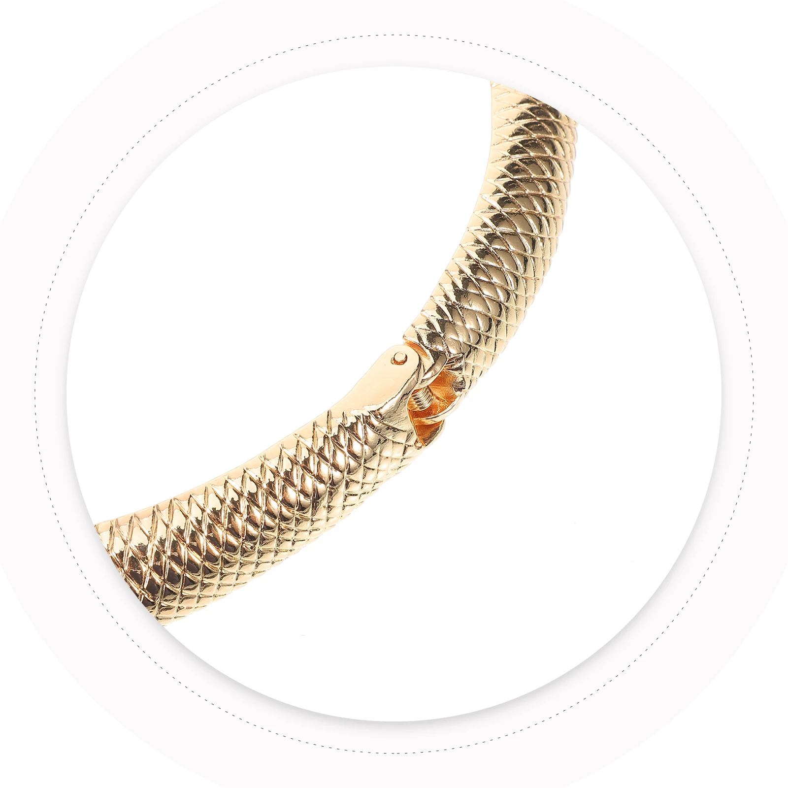 

Exaggerated Snake Necklace Golden Women Collar Durable Choker Retro Necklace Bridal Party Accessories Stylish Jewelry Gift