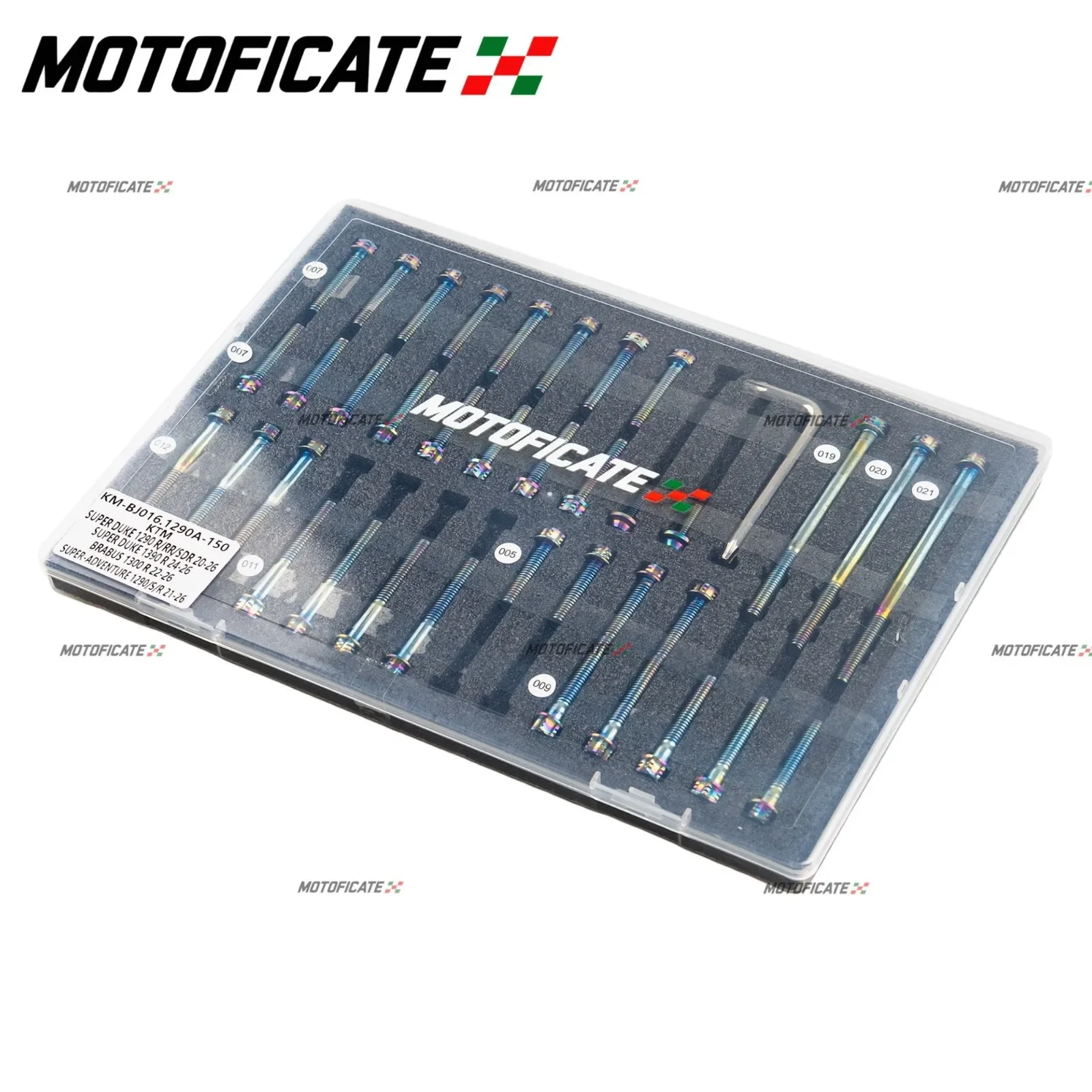 Motorcycle Engine Bolt Set Stainless Steel Screws Kit For KTM 1290 Super Duke R 2020-2026 Engine Case Chain Cover Fastener Acces