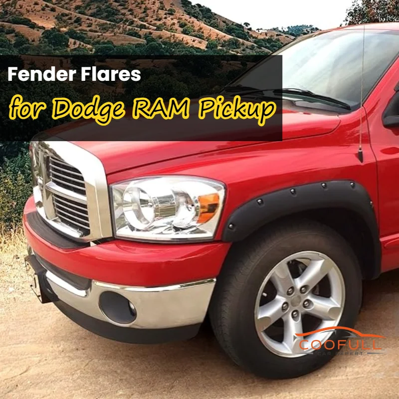 

Расширители колесных арок (фендеры) для Dodge RAM 1500 1994-2024, карманный стиль, для RAM 2500/3500, оптовая продажа, аксессуары для внедорожных пикапов 4x4