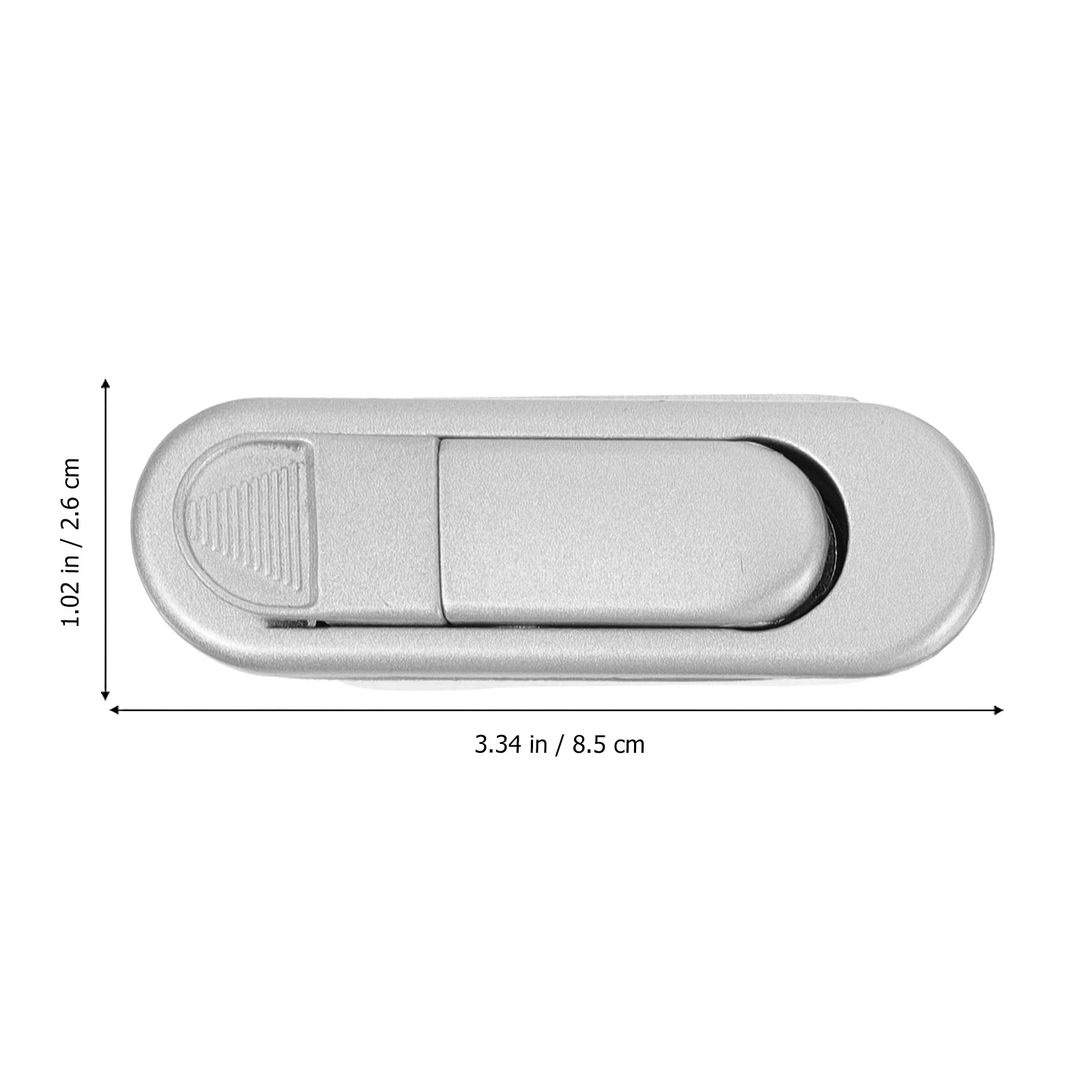 

1Pcs Electric Cabinet Door Lock Industrial Zinc Alloy Flat for Network Cabinet Meter Box Cash Register