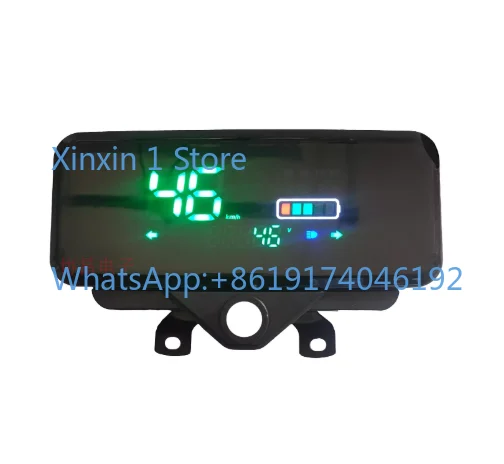 

Electric three-wheel accessories modified instrument universal digital LCD meter
