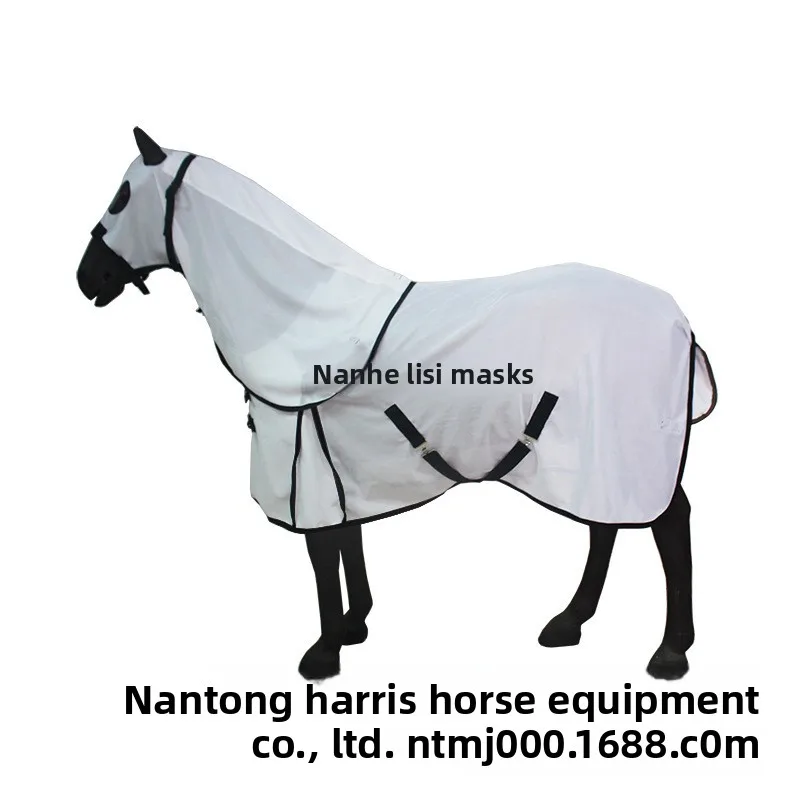 Factory Direct Sales Summer Mosquito-proof Horse Clothes Mesh Horse Clothes Neck Removable