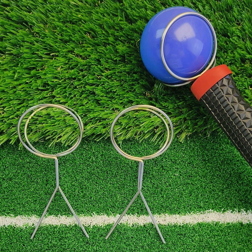 2Pcs Golf Ball Retriever 60mm Ball Clip Claw, Golf Ball Picker Collector for Outdoor Sports, Driving Range & Course Accessories