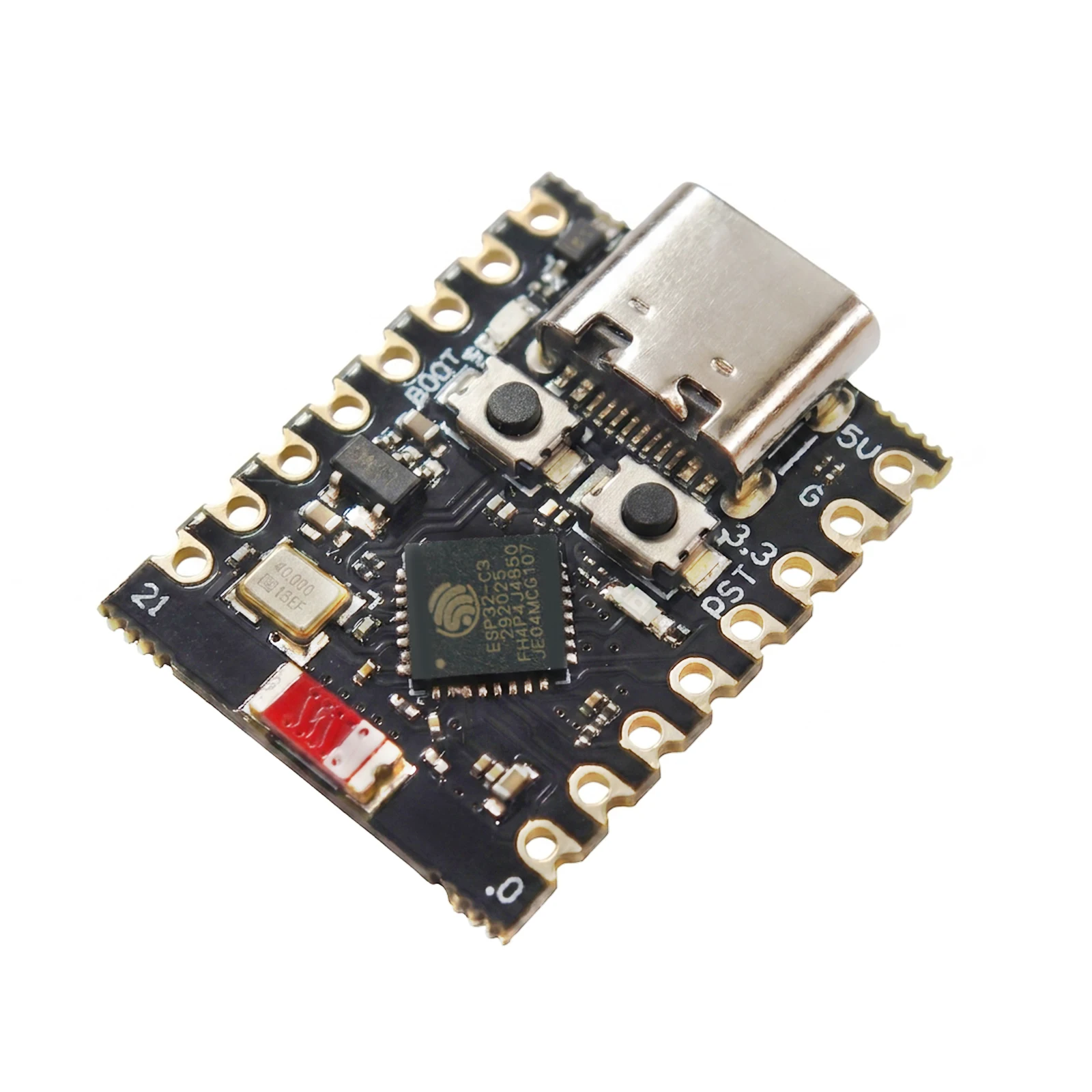1-10PCS Placa de Desenvolvimento ESP32-C3 SuperMini WiFi Bluetooth Compatível RISC-V Tipo-C para Arduino Módulo IoT Casa Inteligente Eficiente