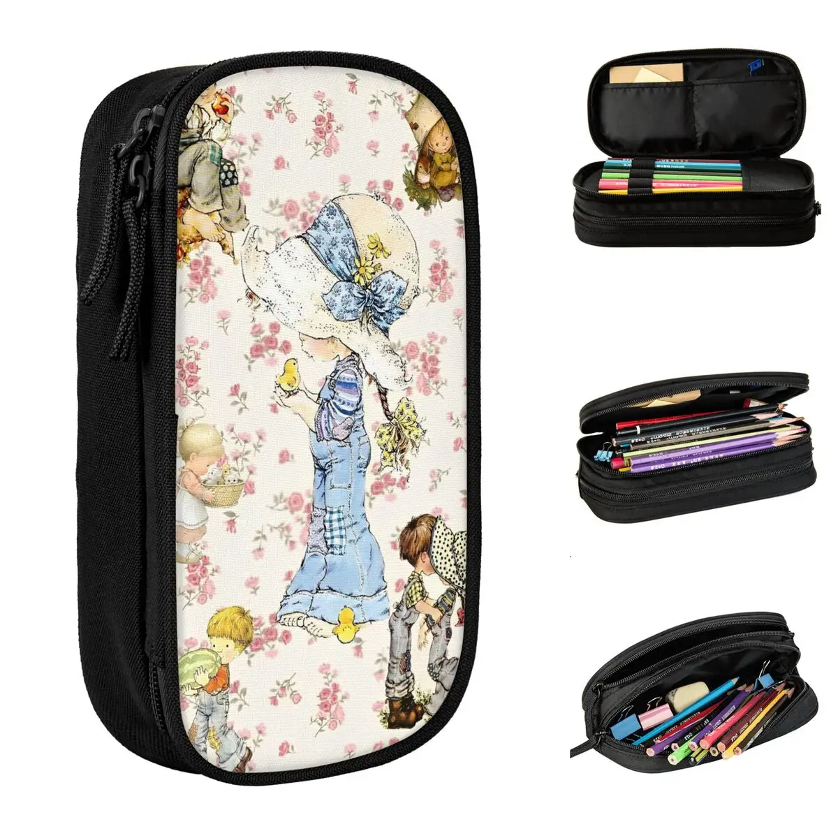 

Sarah Kay Accessories Pen Box Large Capacity Kids Pencil Case Stationery Birthday Gift