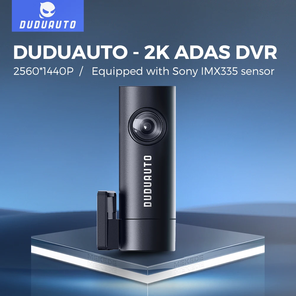 DUDUAUTO 2K ADAS DVR Equipped with Sony IMX335 sensor 360° Rotation Capture Inside and Outside of the Car Freely Car accessories