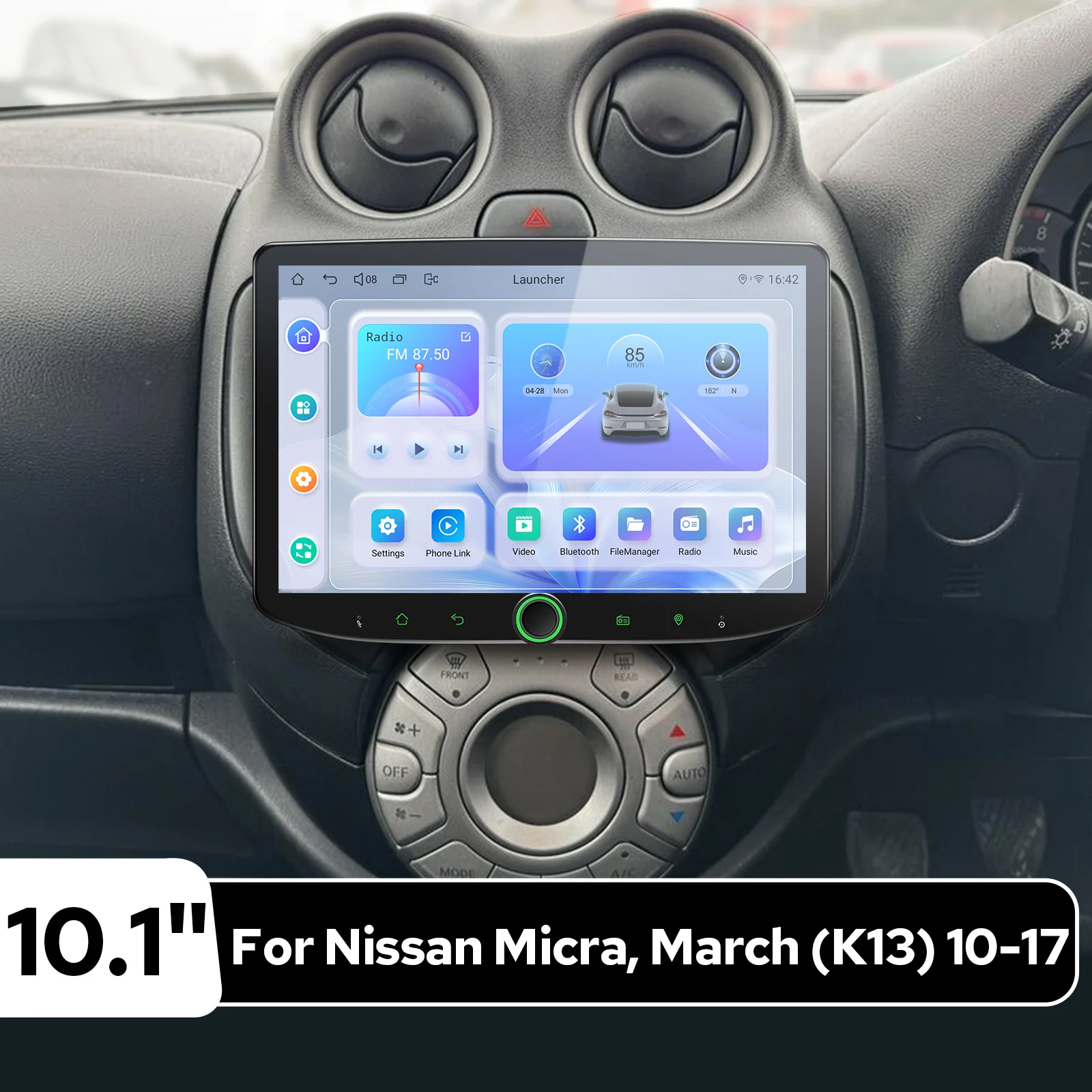 JOYING For Nissan Micra March K13 2010-2017 10.1