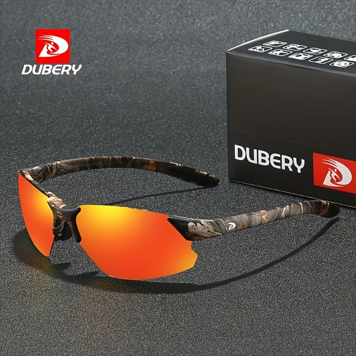 DUBERY Polarized UV400 Protection Sunglasses For Men And Women 8 Colors Model 672