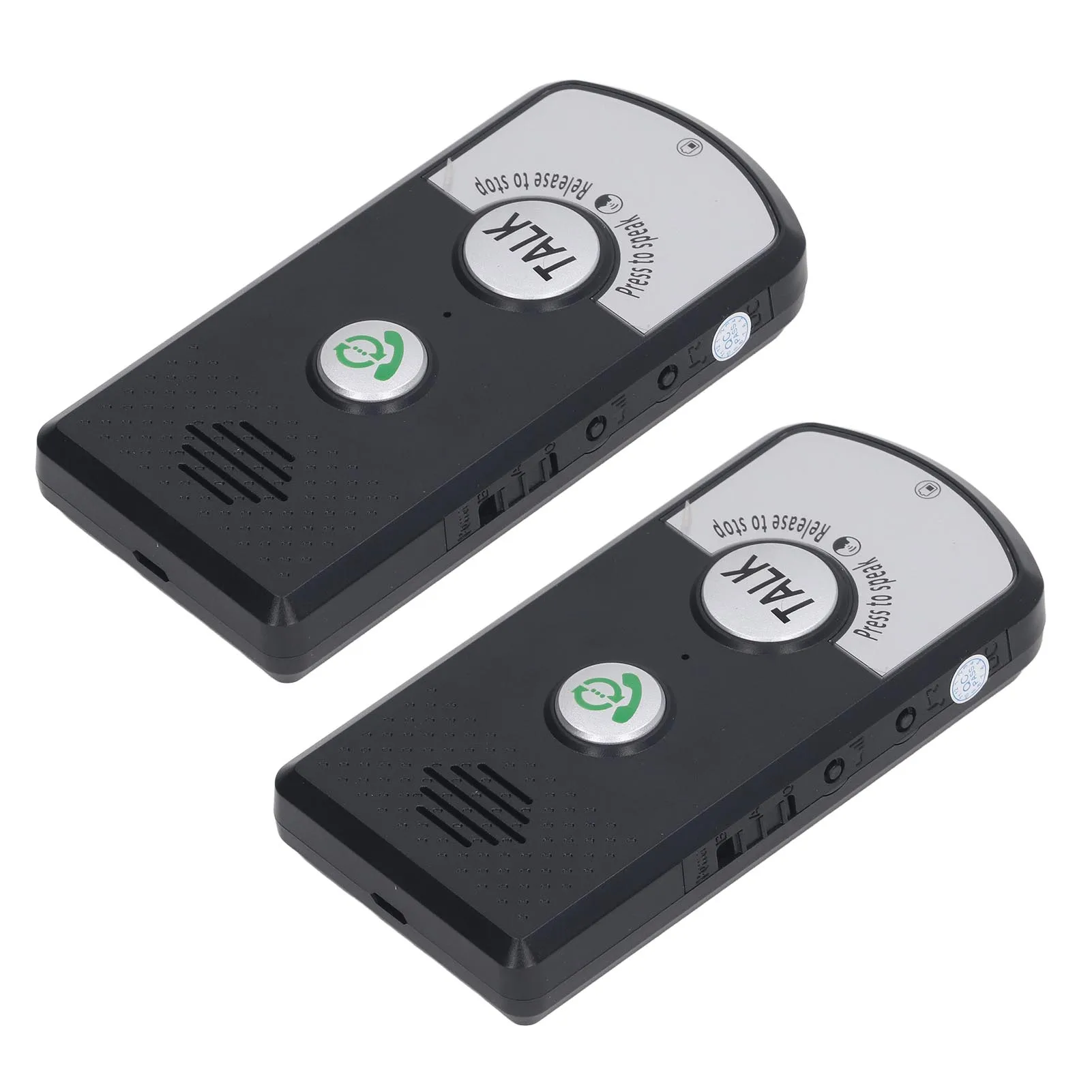 Wireless Intercom Unit Light Indication Range 2 Way Call User Friendly Wireless Voice Intercom Waterproof for Home