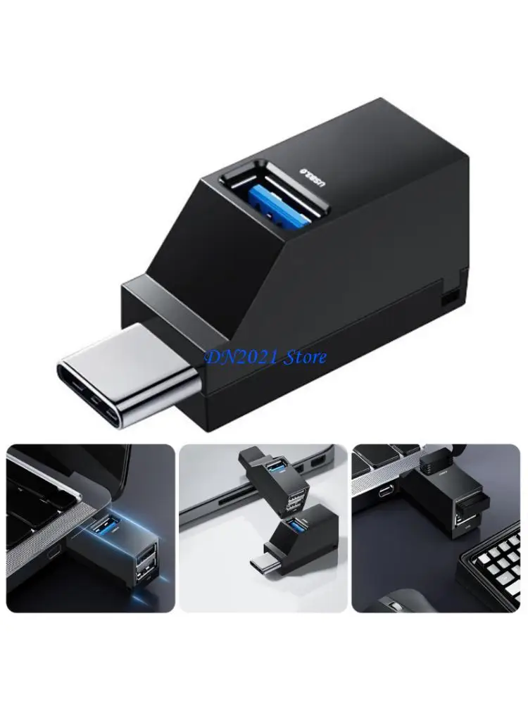 F3KE 3 Port Usb C H…