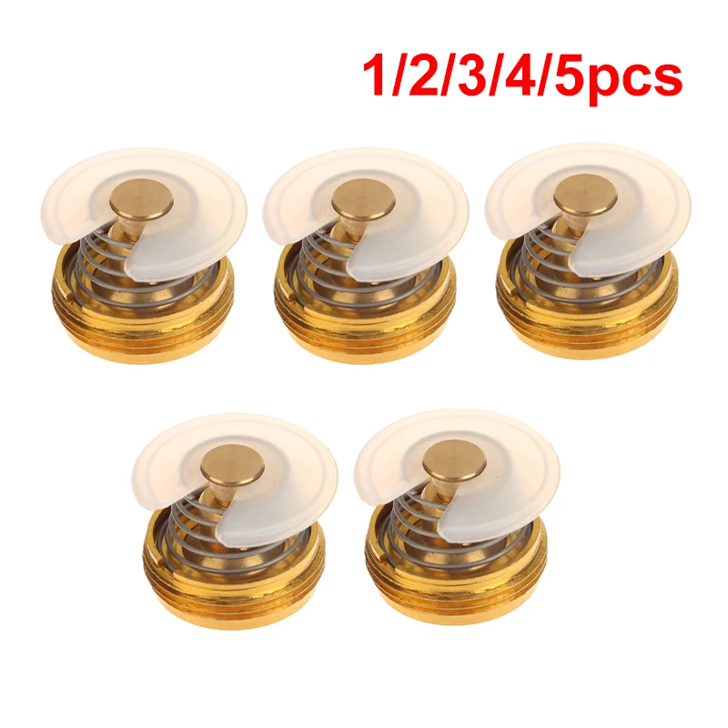 1/2/3/4/5Pcs M18 Gas Water Heater Brass Control Valve Cap Cover Linkage Valve Regulator Core Kitchen Appliances Accessories