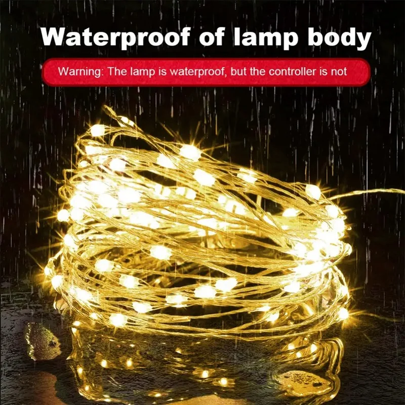 DIY Christmas Sound Sensor With LED String Decorative Lights Christmas Music Speaker For Party Xmas Tree Deco