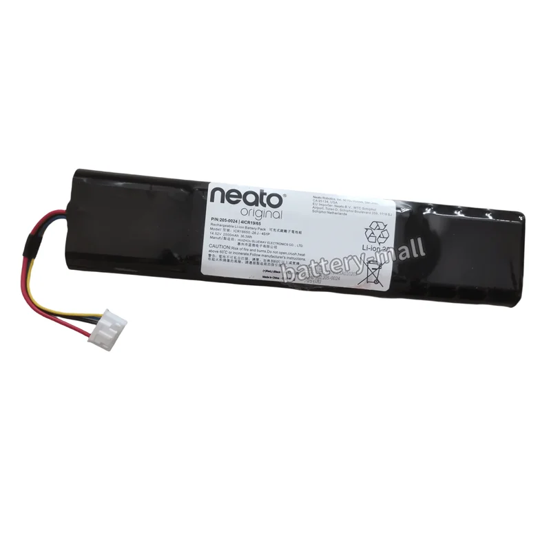 Authentic 205-0024 Battery Applicable Neato D8 D9 D10 Robot vacuum cleaner 945-0356