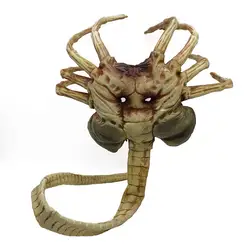 Maska Alien Facehugger, lateksowe straszne pazury owad ksenomorf kostium Hugger, rekwizyt na Halloween