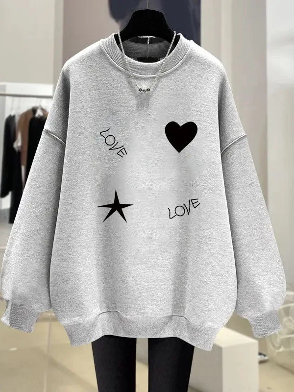 Effet minceur coupe ample longue Sve rond Ne femmes Jaet 2025 printemps automne Faion coréen Sle vêtements d'extérieur confortables