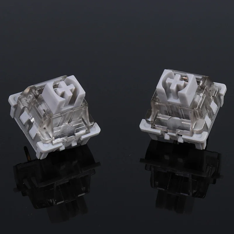 LEOBOG Graywood V3 Switch Mechanical Keyboard Linear HIFI Bottom Out Force 53g 3 Pins Dustproof Lubed Stable Long Stem GK61