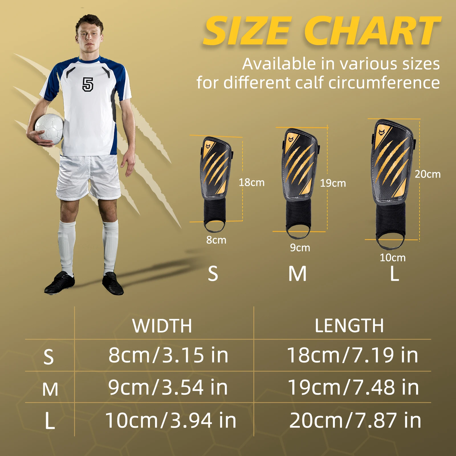 WVVOU shin guards for children, football shin guards for boys and girls, shin guards for men with double adjustable straps